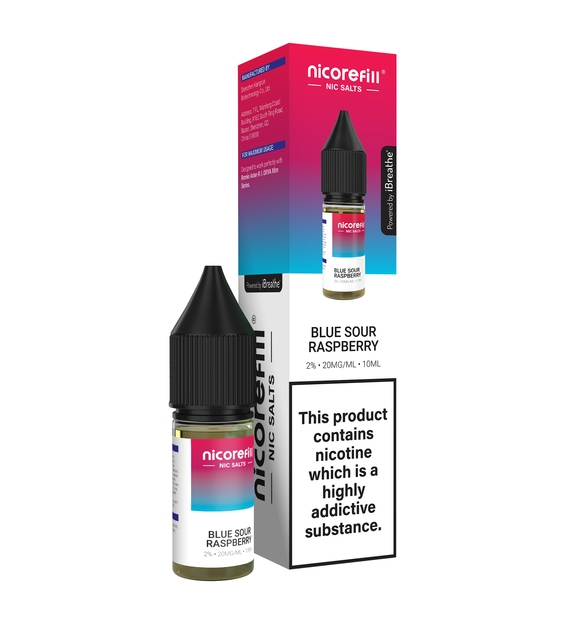 Nicorefill Blue Sour Raspberry