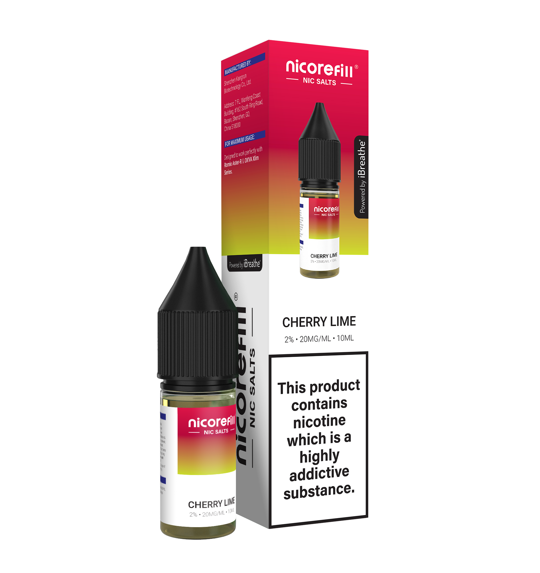 Nicorefill Cherry Lime