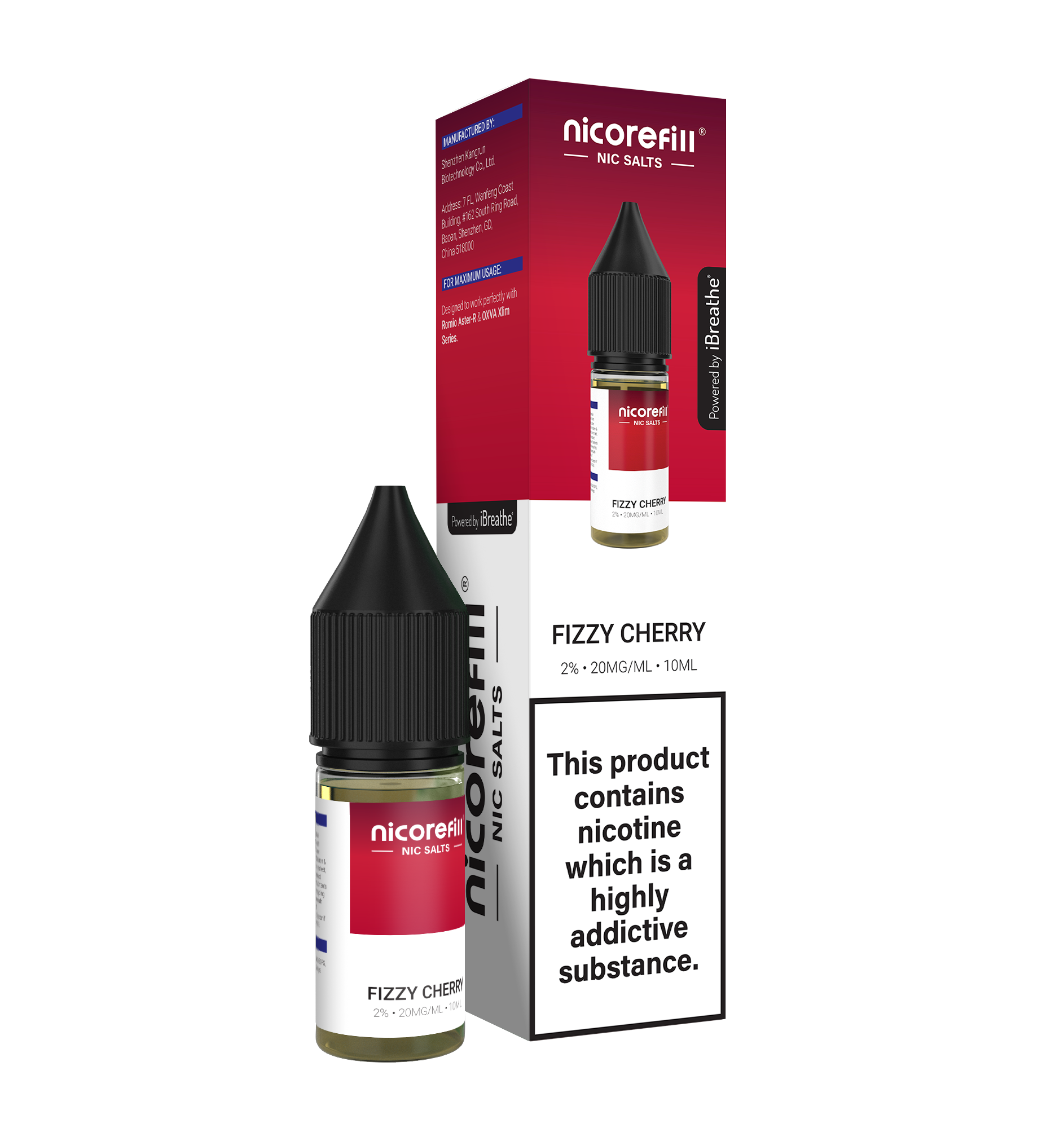 Nicorefill Fizzy Cherry