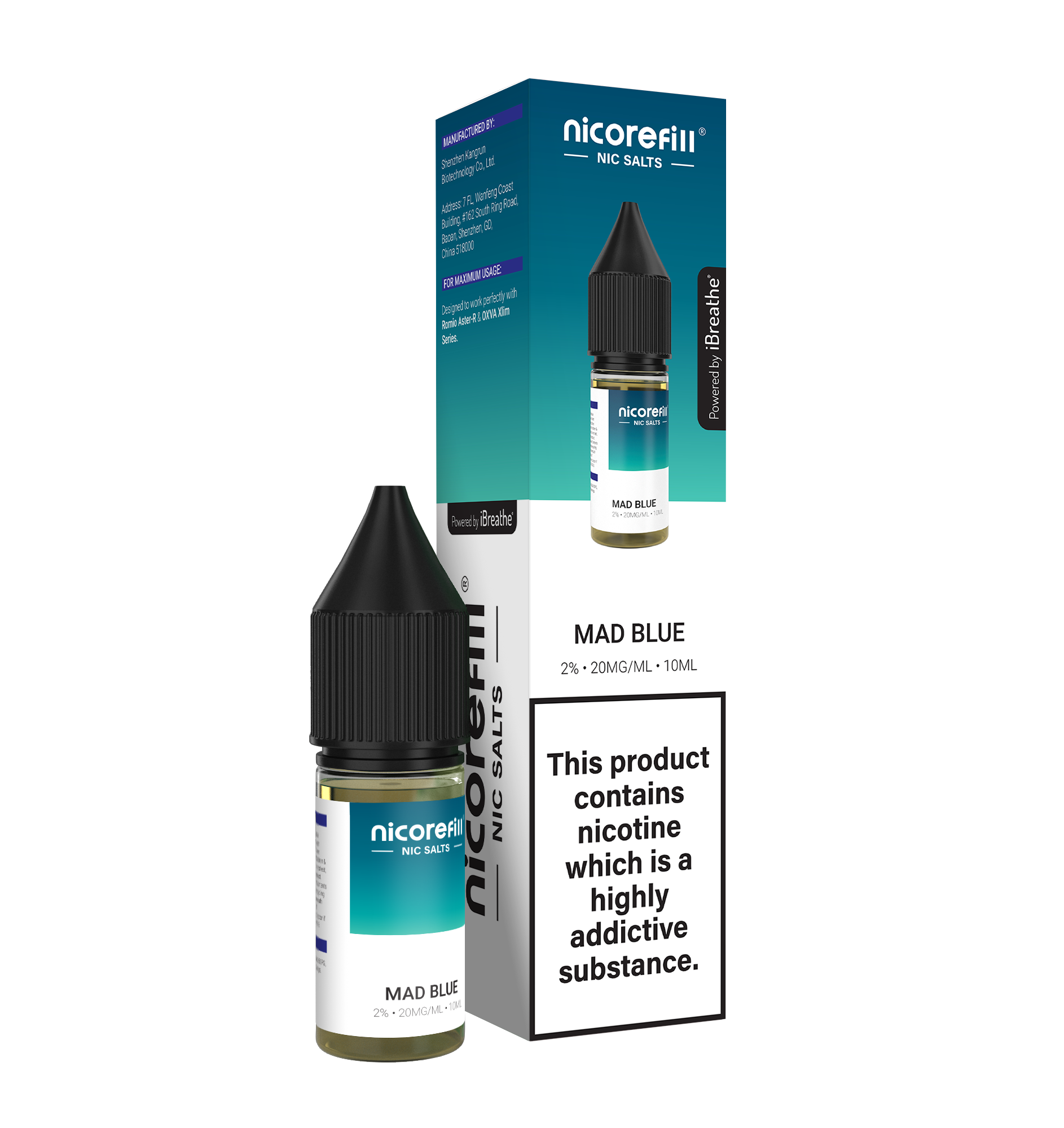Nicorefill Mad Blue