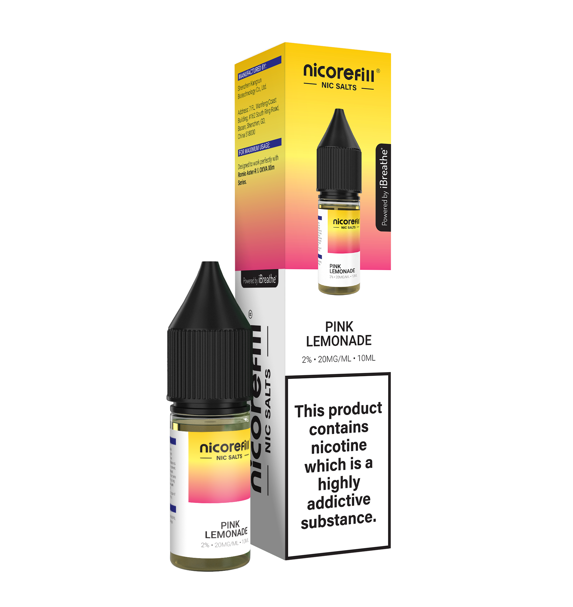 Nicorefill Pink Lemonade