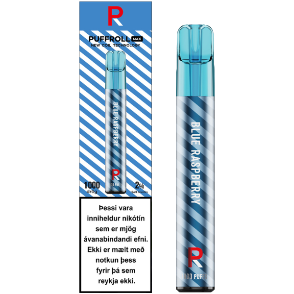 Puffroll Max Blue Raspberry