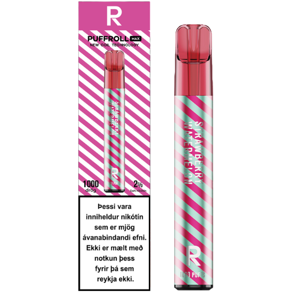 Puffroll Max Strawberry Watermelon