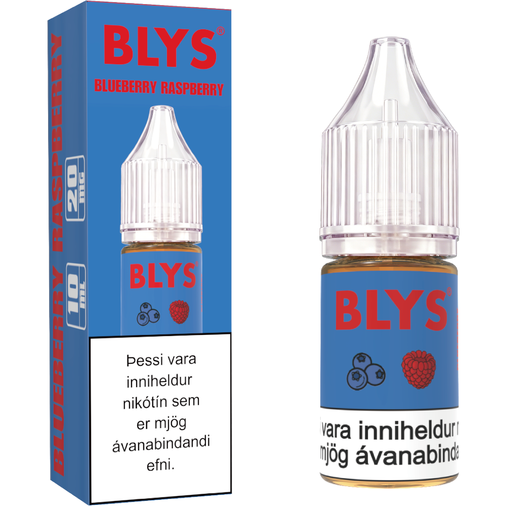 BLYS Vökvi Blueberry Raspberry