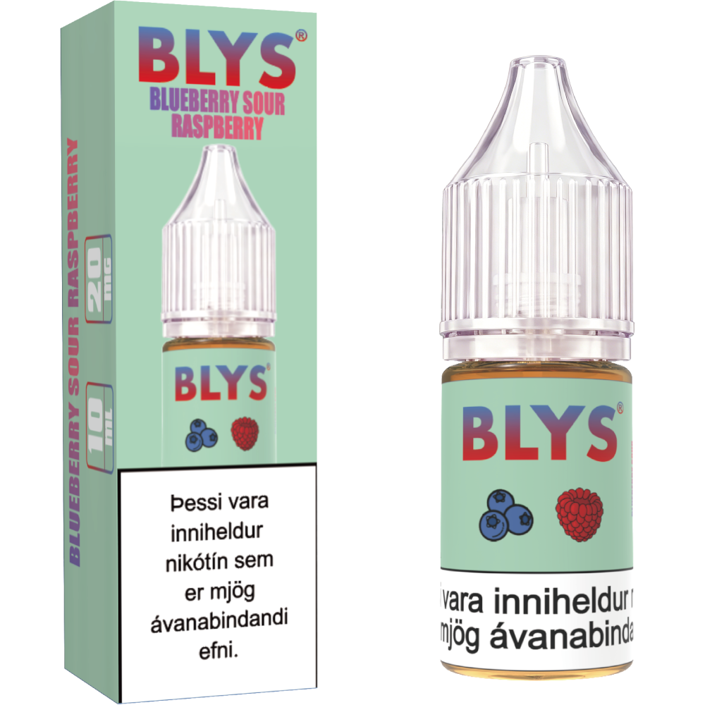 BLYS Vökvi Blueberry Sour Raspberry