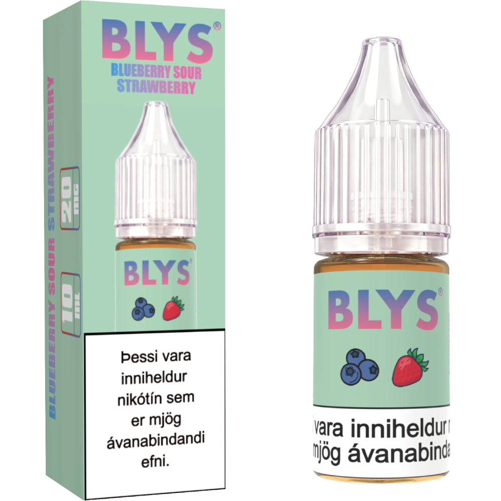 BLYS Vökvi Blueberry Sour Strawberry