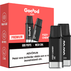 GodPod 2x áfylling Fizzy Cherry